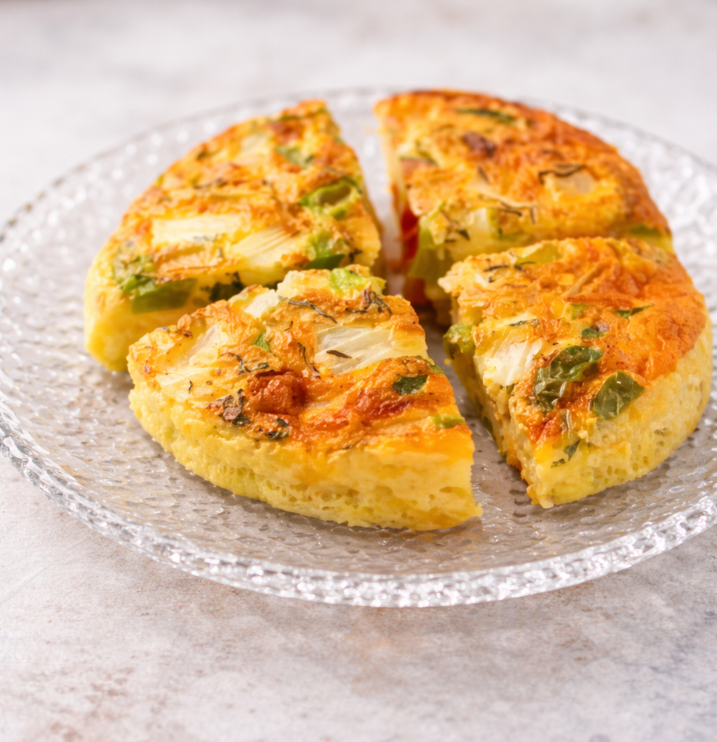 Air Fryer Crustless Quiche