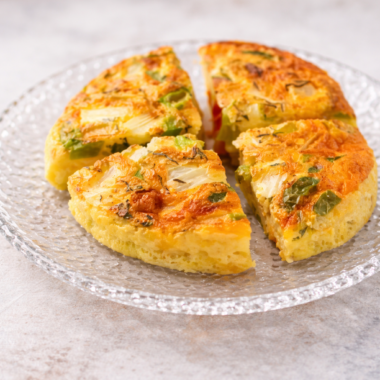 Air Fryer Crustless Quiche