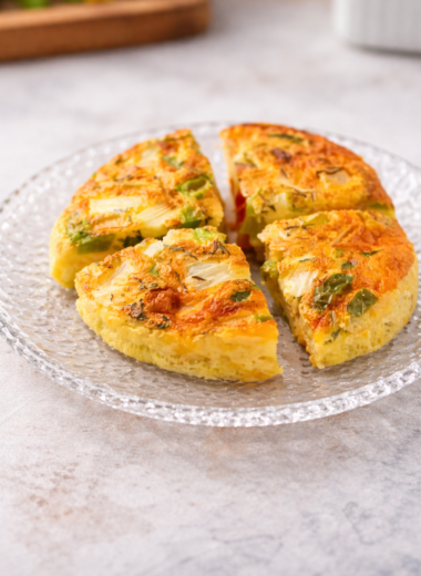 Air Fryer Crustless Quiche