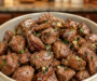 Air Fryer Garlic Butter Steak Bites
