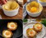 Air fryer Potato Egg Cups Recipe