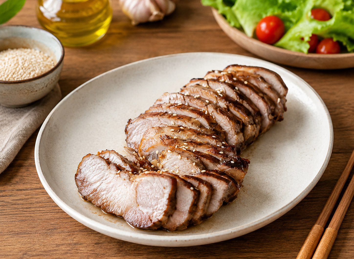 Asian Marinated Pork Tenderloin with Coconut Aminos