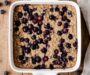 Healthy Lemon Blueberry Baked Oatmeal – Gluten Free!