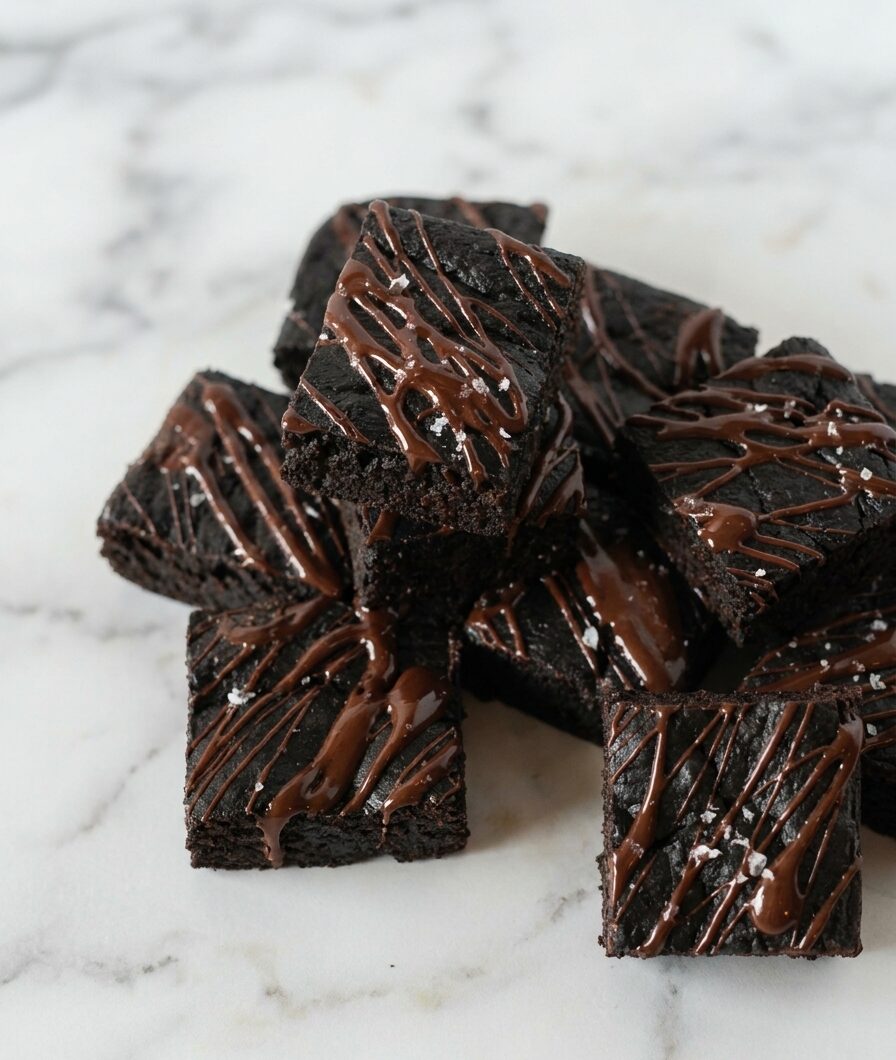 Healthy Butternut Squash Brownies with Cottage Cheese