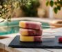 Cherry Mango Yogurt Popsicles Recipe – No Added Sugar