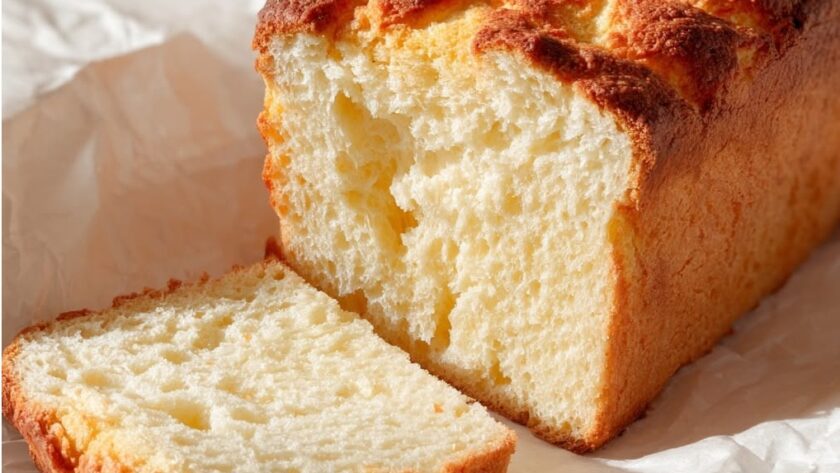 Fluffy No-Carb Yogurt Bread 