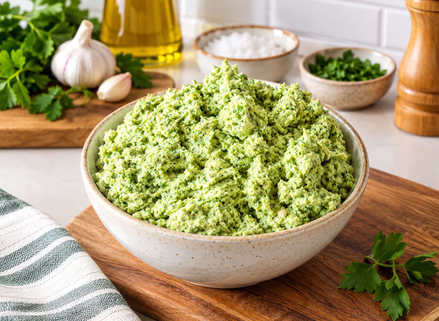 Healthy Green Goddess Chicken Salad (High-Protein)