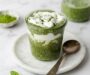 High Protein & Healthy Matcha Chia Pudding Cups