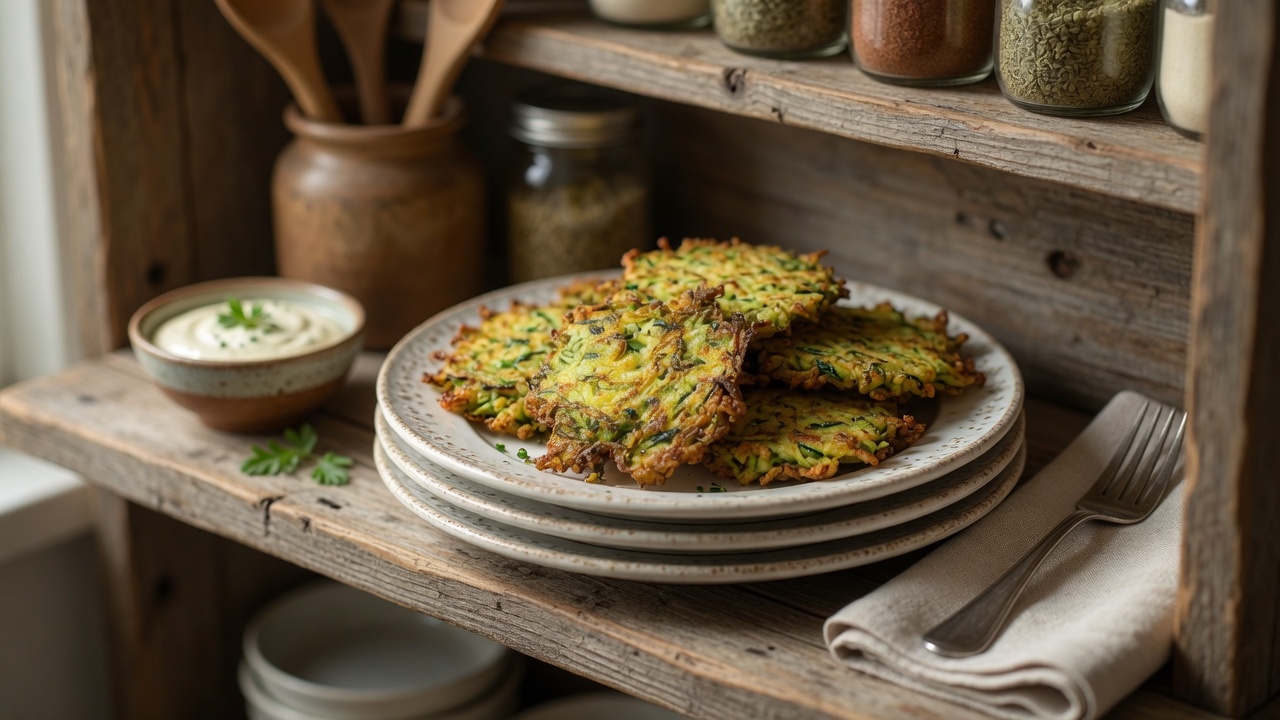 Zucchini Cloud Fritters