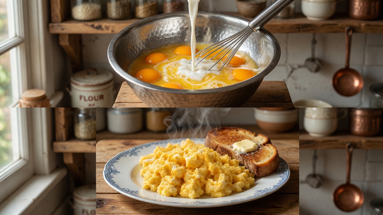 Creamy Soft Scrambled Eggs