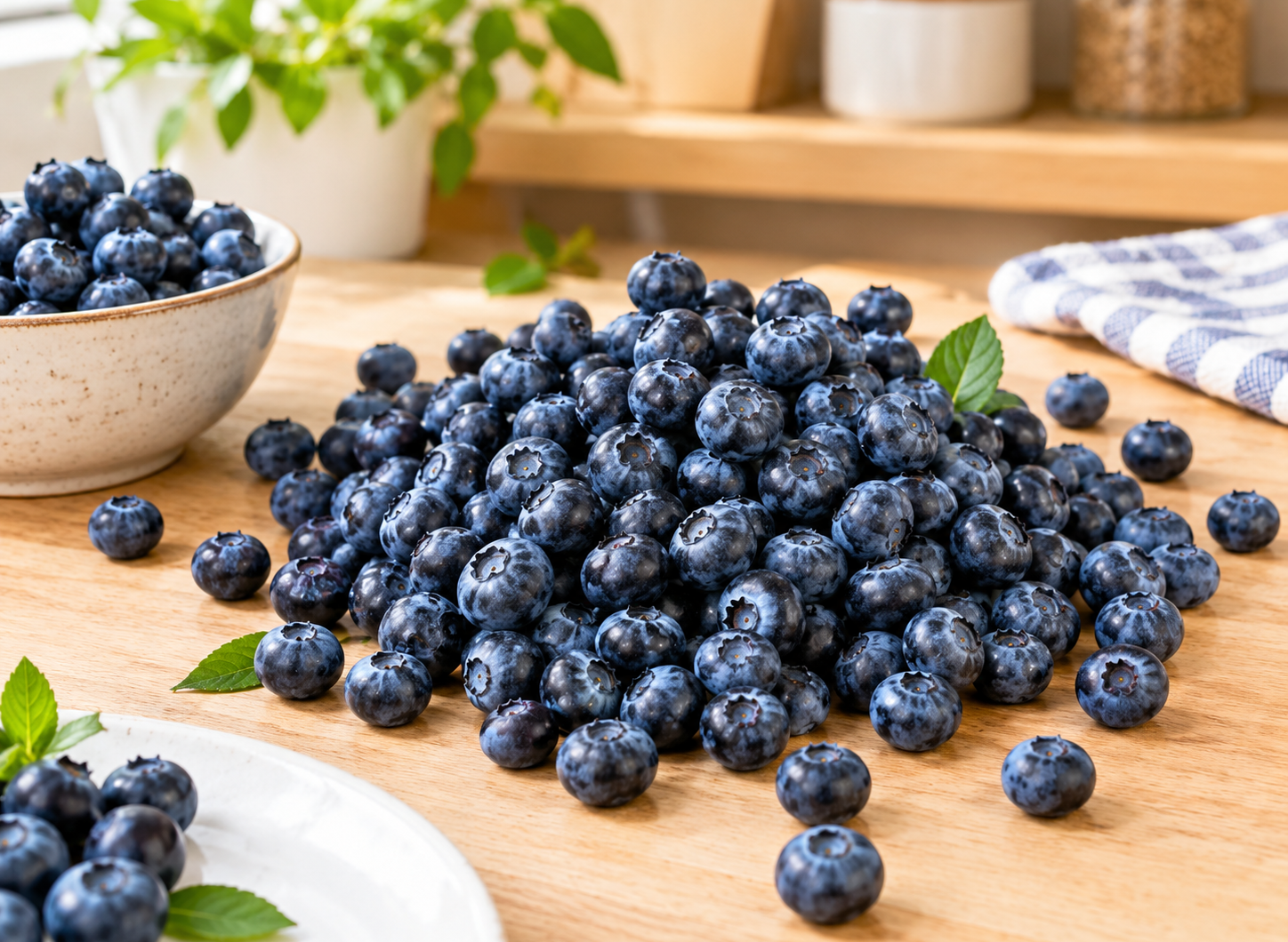 Frozen Blueberry Yogurt Bites 