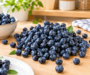 Frozen Blueberry Yogurt Bites